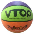 Eight Color Official Size Rubber Basketball